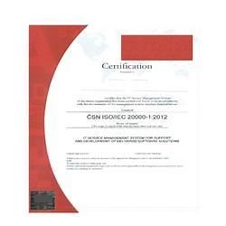 ISO 20000 Certification Services, ISO 20000 Quality Certification Services in India