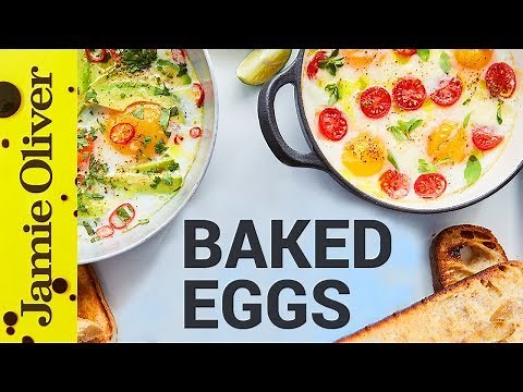 Baked Eggs Three Ways | Jamie Oliver
