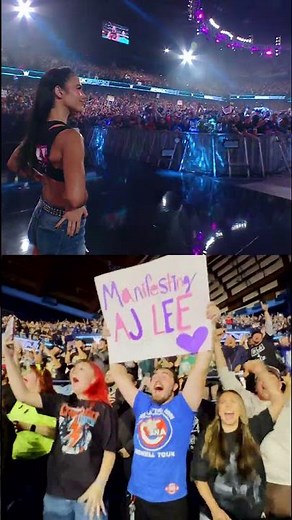 ⏪ 2025: When AJ Lee returned to WWE after 10 years! One of the most shocking return of the decade! 🔥