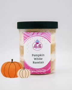 Our Pumpkin White Russian liquor cake is vanilla cake infused with coffee liqueur, vodka, and fresh pureed pumpkin, layered with a smooth Italian buttercream frosting. ***** Available Sunday at 7 PM EST****** | Lulu Liquor Cakes | Facebook