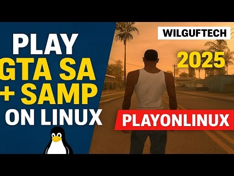 How to Install & Play GTA San Andreas Multiplayer (SAMP) on Chromebook Using PlayOnLinux 4.4 ✅🎮💻
