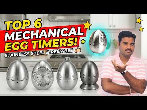 ✅ Top 6 Best Mechanical Egg Timer In India 2026 With Price |Analog Egg Timer Review & Comparison
