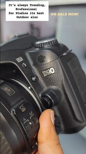 Nikon D90 with AF-S DX Nikkor 18-55mm f/3.5-5.6 G VR lens Ready To Use DSLR Camera available...#sk