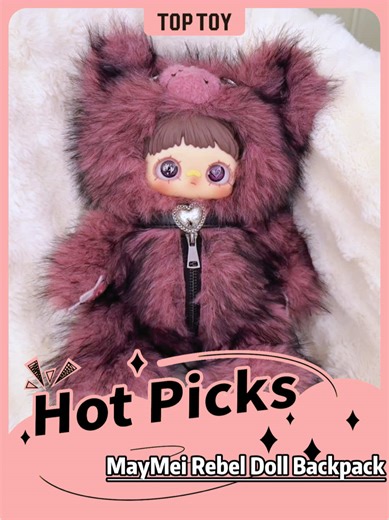 MayMei Rebel Doll Backpack: Perfect for Cool Aesthetic