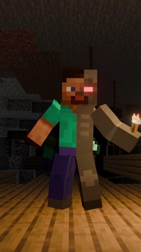 Minecraft Zombie Animation but I lost the file #minecraft #animation