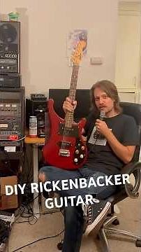 DIY Rickenbacker 480 (the wrong way) #rickenbacker #diyguitar