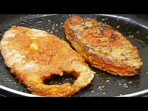 Machi Fry AUTHENTIC KARWAR STYLE | Badi Machli Fry | How to Fry Big Fish फिश फ्राई की आसान रेसिपी