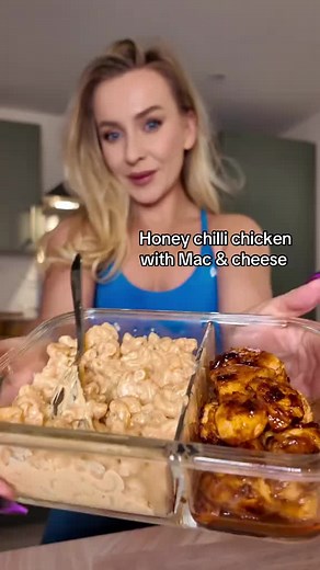 Honey Chilli Chicken with Mac & Cheese Recipe