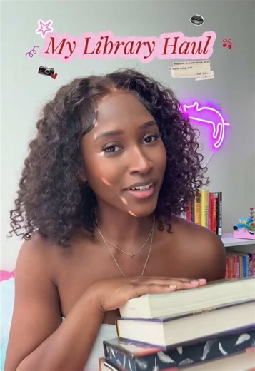 I love a good library haul 📚#booktok #libraryhaul #bookrecommendations