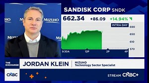 Precious metals money will flow into memory and disk drive stocks, says Mizuho's Jordan Klein