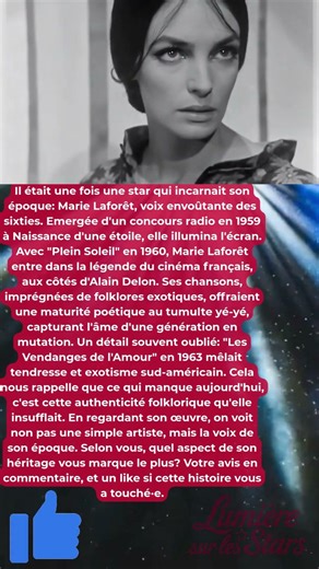 Marie Laforêt: De radio à légende — Parcours imprévu.