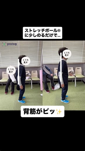 美姿勢・腰痛肩こり痛み改善|姿勢改善コンディショニングスタジオ ライフコア on Instagram: "ストレッチポール®︎に乗って少し身体を動かしたら 背筋がスッキリと✨ 乗って少し身体を動かすだけで姿勢が整い、 身体が楽になり、動かしやすくなります ぜひ毎日の歯磨き同様、毎日ポールオンして 姿勢を整えましょう😊 ライフコアはストレッチポール®︎の代理店です お求めの場合、DMにてお問い合わせください #水戸 #肩こり #腰痛 #姿勢改善 #コンディショニング #ストレッチ #姿勢 #姿勢 #ストレッチポール"