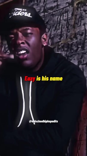 N.W.A - “Straight Outta Compton” Eazy-E verse #nwa #NWA #eazye #hiphop #rap #90s #90sthrowback #90srap #90shiphopedits #oldschoolhiphopedits #fyp