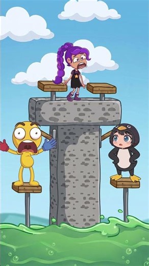 Help Lily Lovebraids save GUGUGAGA PENGUIN | Poppy Playtime 5 Animation