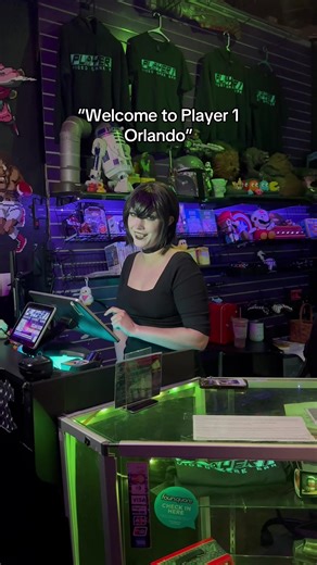 C’mon superman, make your plans to visit Player 1 Orlando! #thingstodoorlando #player1orlando #arcadegames #videogames #cosplay #cosplayer