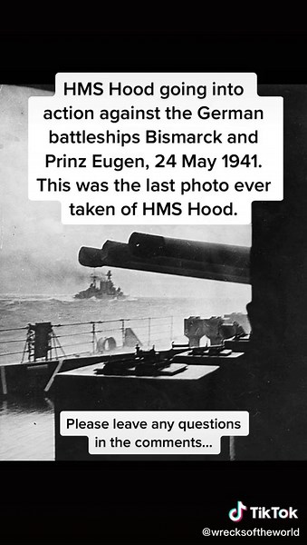 The Wreck of HMS Hood #history #learnontiktok #viral #fyp #wrecksoftheworld #shipwreck #wreck #ship #boats #hmshood #hood #navy #royalnavy #worldwar2