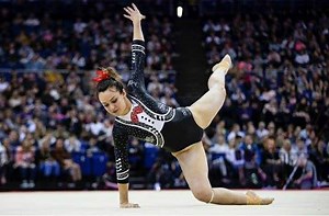 ¡Mexicanas brillando por el mundo! y al ritmo de Mariachi 🤩 . . Así regresó Ana Lago a los escenarios internacionales. | Gymnastics,Chalk & Grips