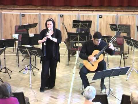 Recorder and Guitar duets - Anonymous 16th century