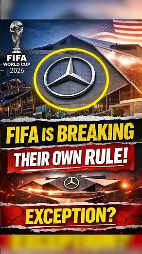 FIFA Are Breaking Their Own Rule for the World Cup #footballshorts #worldcup
