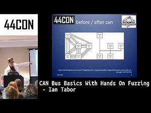 CAN Bus Basics With Hands On Fuzzing - Ian Tabor