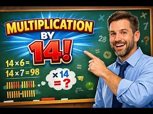 Multiplication by 14 | Easy Tricks & Step-by-Step Method | Math for Kids