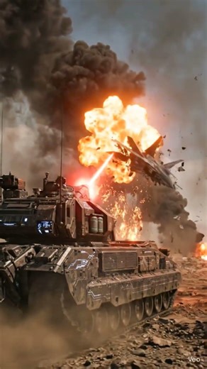 powerful air tank vs fighter jet #shorts