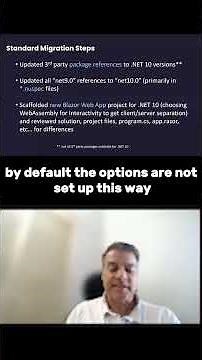 The .NET 10 Migration Checklist (part 2) #dotnet10 #blazor