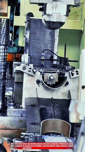 Innovative Automated Metal Cup Forming Process : Best Precision Stamping Output