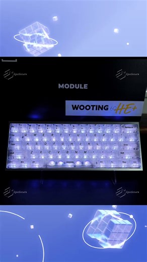 wooting键盘80he满改磁轴键盘全国空运次日达 享质保售后