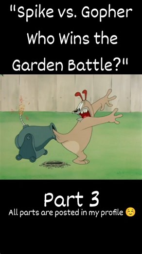 Cartoons|90sShows|Nostalgia on Instagram: "🌱 *Garden Gopher* (1950) 🌱 When Spike the bulldog tries to protect his garden from a sneaky gopher, chaos and hilarity ensue! In *Garden Gopher,* this Tex Avery classic delivers non-stop laughs with clever gags, outrageous antics, and Spike’s determined (but often foiled) efforts to save his veggies. 🎨 **Credits:** Directed by Tex Avery and produced by MGM, *Garden Gopher* showcases the iconic slapstick humor and brilliant timing that defined the Gol