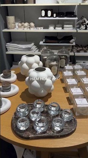 In love with the latest H&M Home collection✨🤍 📍H&M HOME