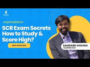SCR Exam Secrets: How to Study & Score High? Ft. Saurabh Mishra | Fintelligents
