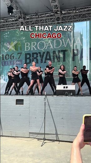 Chicago Performs "All That Jazz" At #BroadwayInBryantPark 2025