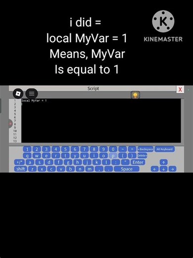 How to make Variables in Lua!Scripting Guides :D #lua #roblox #studiolite #shortsfeed #viral