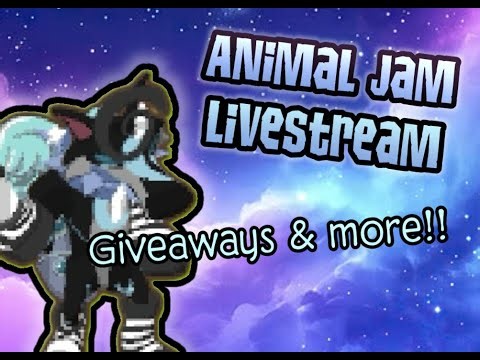 Animal Jam Livestream! (16+) Giveaways, trading, and adventures :)