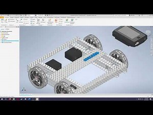 VEX Inventor Assemblies Tutorial: Attaching a Brain to a Robot