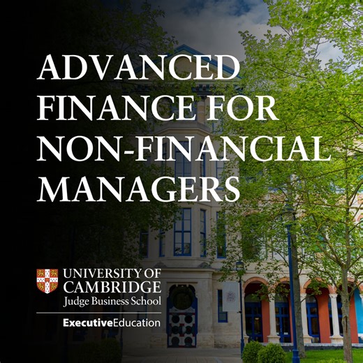 Cambridge Executive Education: Advanced Finance for Non-Financial Managers