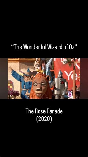 724Ozfan on Instagram: "“The Wonderful Wizard of Oz” Float at the 2020 Rose Day Parade"