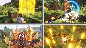 越南大佬做的MC模组？穿墙遁地，御剑骑龙，这特效堪比仙侠大片！