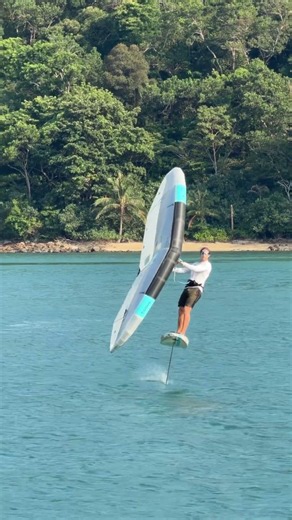 Boat style #wingfoil