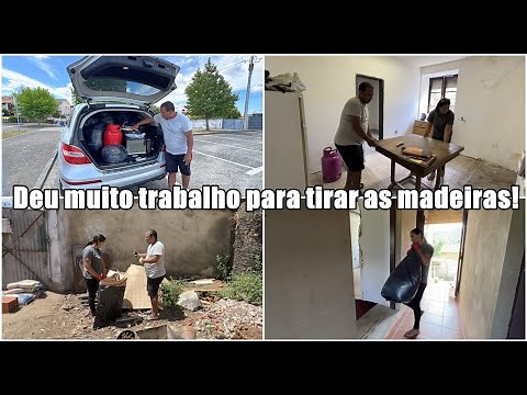 WE HAVE STARTED MOVING TO THE ABANDONED HOUSE WE BOUGHT IN PORTUGAL🇵🇹