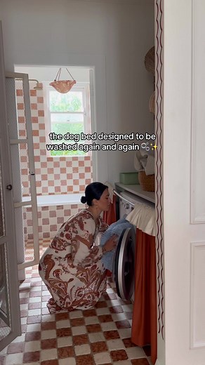 Powder Blue Barneycles: Cozy Cover for Your Dog's Bed