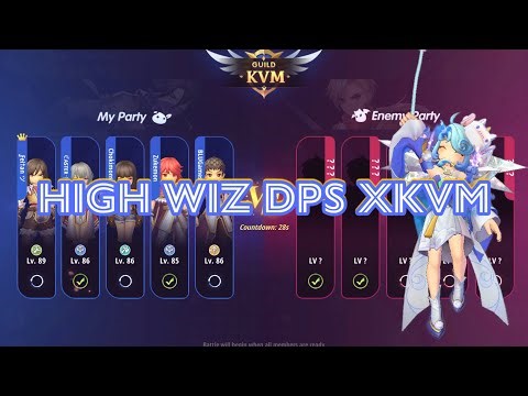 High Wizard DPS Gameplay - ROX | KVM Global [South Gate]