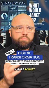 20K views · 164 reactions | Digital Transformation, Explained. Colin’s Guide to Sounding Decisive While Nothing Changes. #JanetFromAccounts #ColinTheCFO #corporatehumor #CorporateSatire #DigitalTransformation | JAInet HQ | Facebook