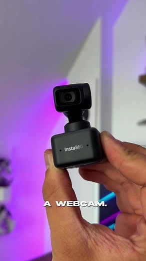 Probably the best webcam you’ve ever seen… #gaming #techtok #pcgaming #toasterztech #insta360 #insta360link @insta360_official