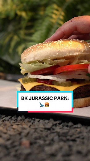 Braquiossauro Burger: A Opção Vegetariana do BK Jurassic Park