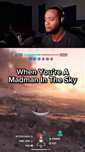 When You’re A Madman In Sky. I stream on Twitch, YouTube, Kick, and TikTok. If you’d like to see more, stop by and hit the follow/sub button! Thank you 🫡 Also, join our discord! Link in bio! #battlefield #battlefield6 #bf6 #pilot #gaming