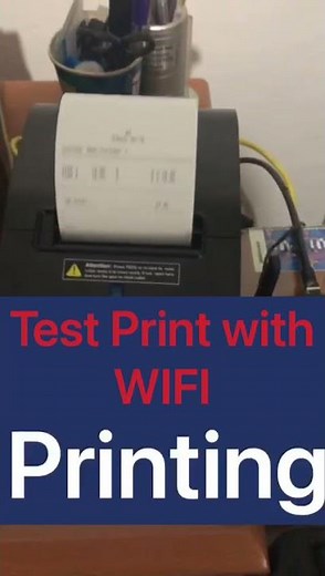 Print Receipts through WIFI Printer