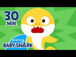 Baby Shark's Hiccup Doesn't Stop! | +Compilation | Baby Shark WHY Songs | Baby Shark Official