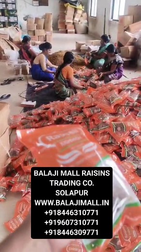*🌟✨ WELCOME TO BALAJI MALL ✨🌟* 🍇 Any Requirement for Raisins? ✔️ Which quality are you looking for? ✔️ How many kilos do you need? *📢 Get Daily Updates:-* 💰 Latest Raisin Rates 🎥 Videos & Images *📦 ORDER NOW:-* 📞 Call / WhatsApp: 8446310771/ 8446309771 / 9607310771 *✨ Your Trusted Partner for Premium Quality Raisins ✨* | balajimall